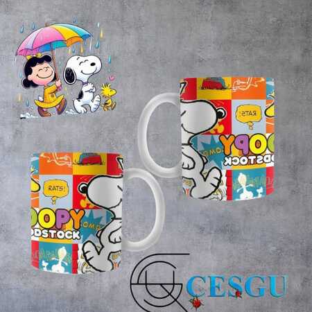 Cesgu-Çocuk-Karakter-Snopy-Baskili-Kupa-Bardak
